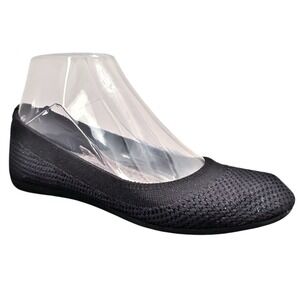 Allbirds‎ Tree Breezers Ballet Flat 5.5 Black Knit Shoes Flats Washable Slip On